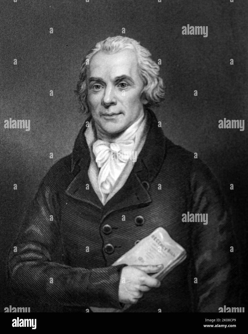 Spencer Perceval KC (1. November 1762 - 11. Mai 1812) war ein britischer Staatsmann und Rechtsanwalt, der von Oktober 1809 bis zu seiner Tötung im Mai 1812 als Premierminister des Vereinigten Königreichs diente. Perceval ist der einzige britische Premierminister, der ermordet wurde, und der einzige Generalanwalt oder Generalanwalt, der Premierminister geworden ist Stockfoto