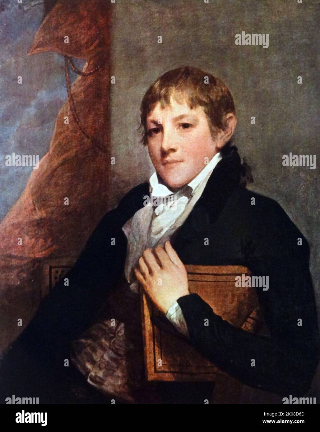 Gilbert Charles Stuart (geboren Stewart; 3. Dezember 1755 - 9. Juli 1828) war ein amerikanischer Maler aus der Rhode Island Colony, der weithin als einer der führenden Porträtisten Amerikas gilt Stockfoto Gilbert Charles Stuart (geboren Stewart; 3. Dezember 1755 - 9. Juli 1828) war ein amerikanischer Maler aus der Rhode Island Colony, der weithin als einer der führenden Porträtisten Amerikas gilt Stockfoto