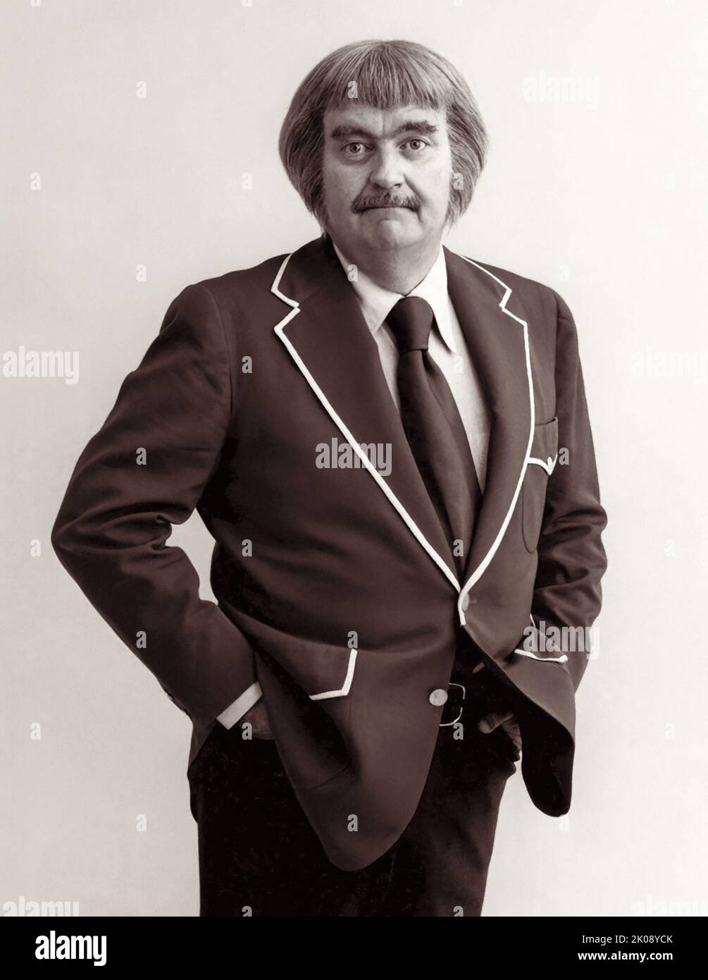 Bob Keeshan in der Rolle des Captain Kangaroo aus der beliebten Kindersendung Captain Kangaroo, die von 1955 bis 1984 ausgestrahlt wurde. Foto: 1977. (USA) Stockfoto