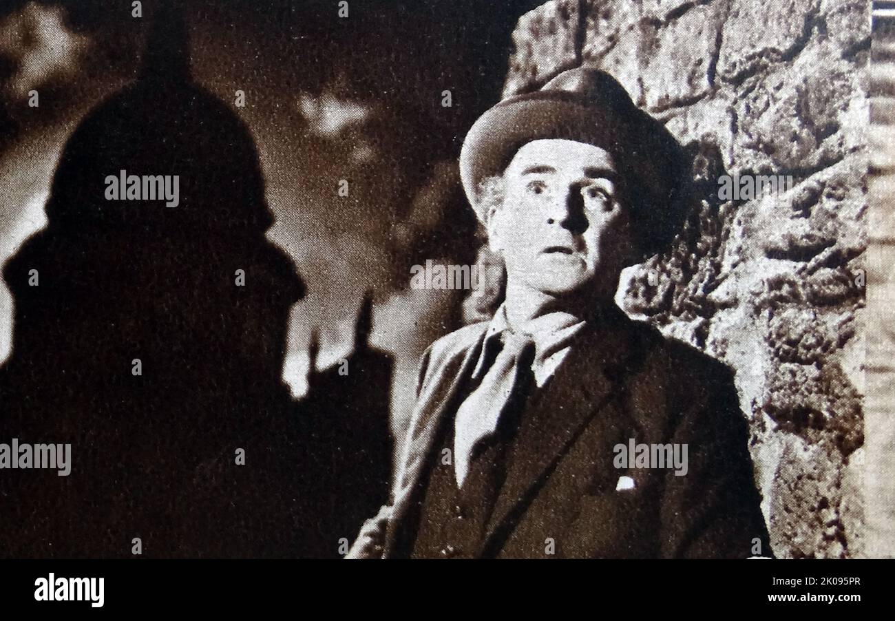 Dirk Bogarde in The Blue Lamp, einem Verfahrensfilm der britischen Polizei aus dem Jahr 1950. Sir Dirk Bogarde (geb. Derek Niven van den Bogaerde; 28. März 1921 - 8. Mai 1999) war ein englischer Schauspieler, Schriftsteller und Drehbuchautor. Stockfoto