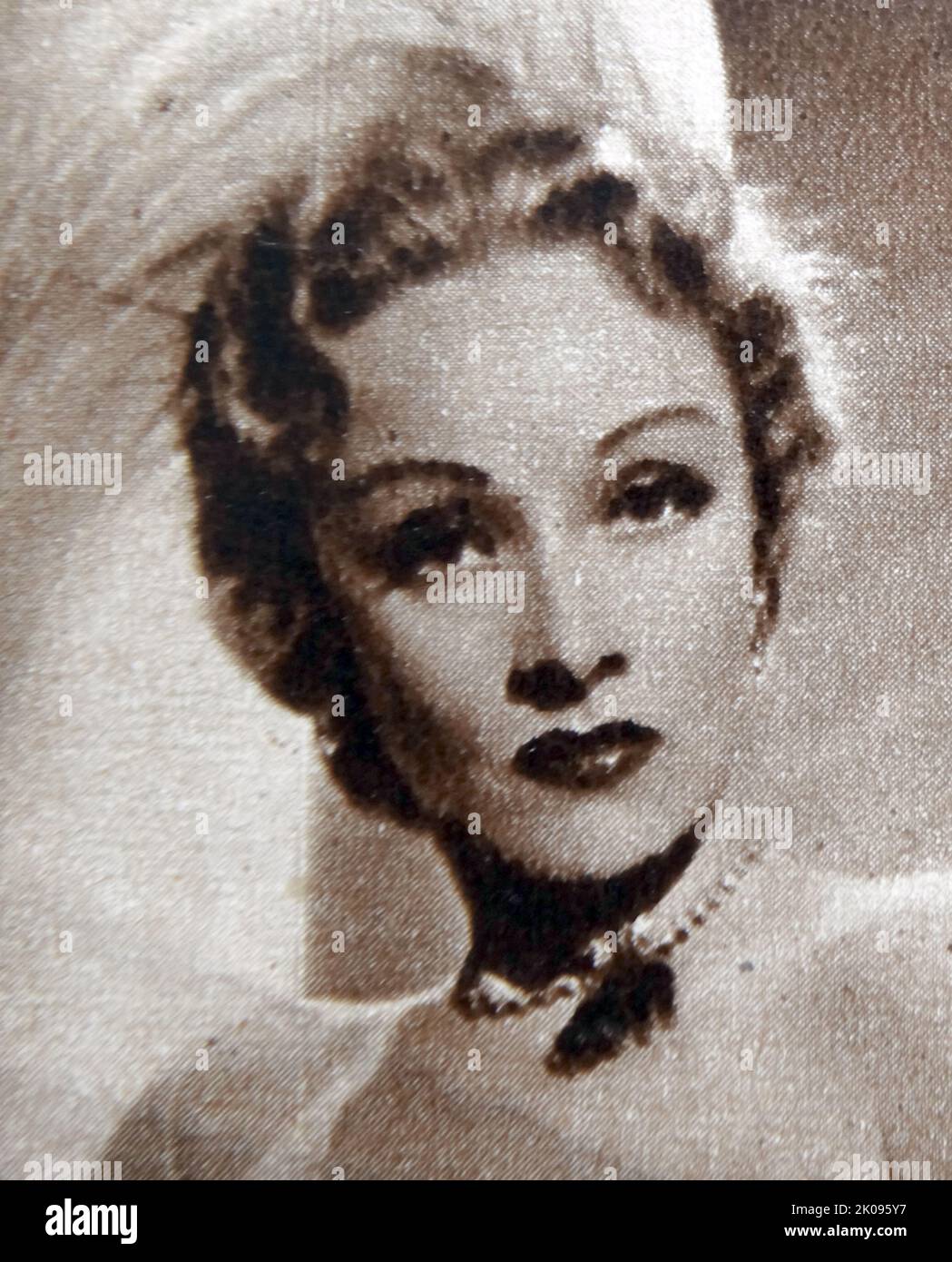 Marlene Dietrich. Marie Magdalene 'Marlene' Dietrich (27. Dezember 1901 - 6. Mai 1992) war eine in Deutschland geborene amerikanische Schauspielerin und Sängerin. Ihre Karriere dauerte von den 1910s bis zu den 1980s Jahren. Stockfoto