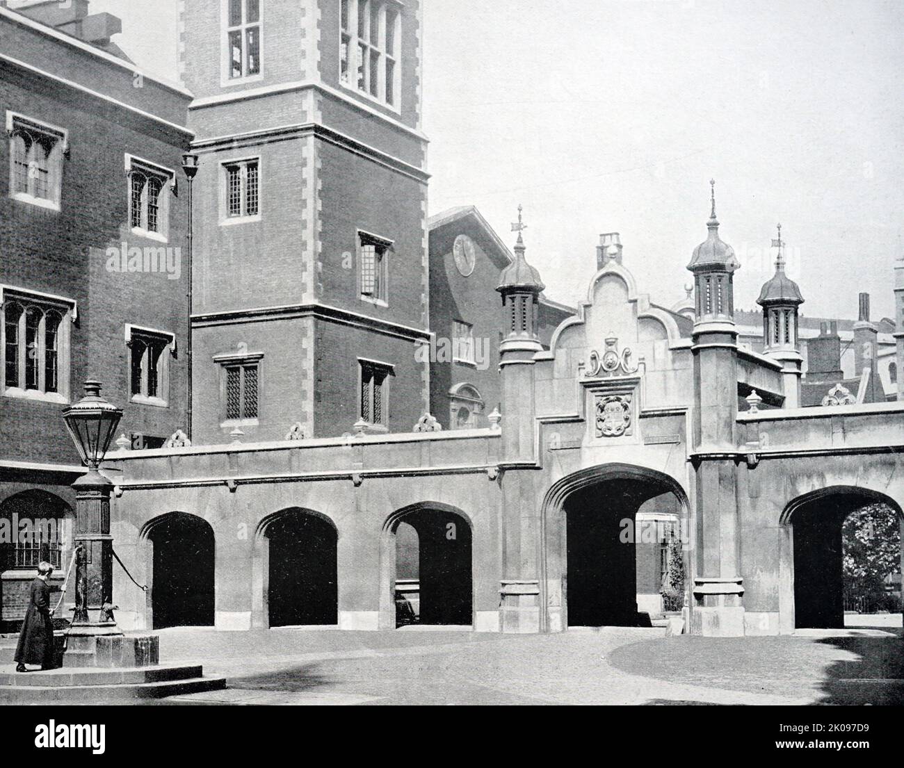 Foto aus der späten viktorianischen Zeit in London, England 1895. Stockfoto