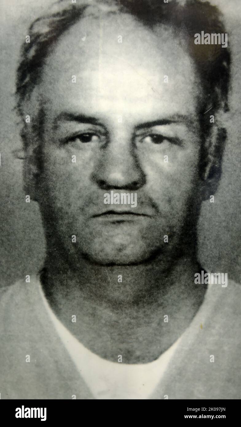 Arthur John Shawcross (6. Juni 1945 - 10. November 2008), auch bekannt als der Genesee River Killer, war ein amerikanischer Serienmörder, der in Rochester, New York, aktiv war. Stockfoto
