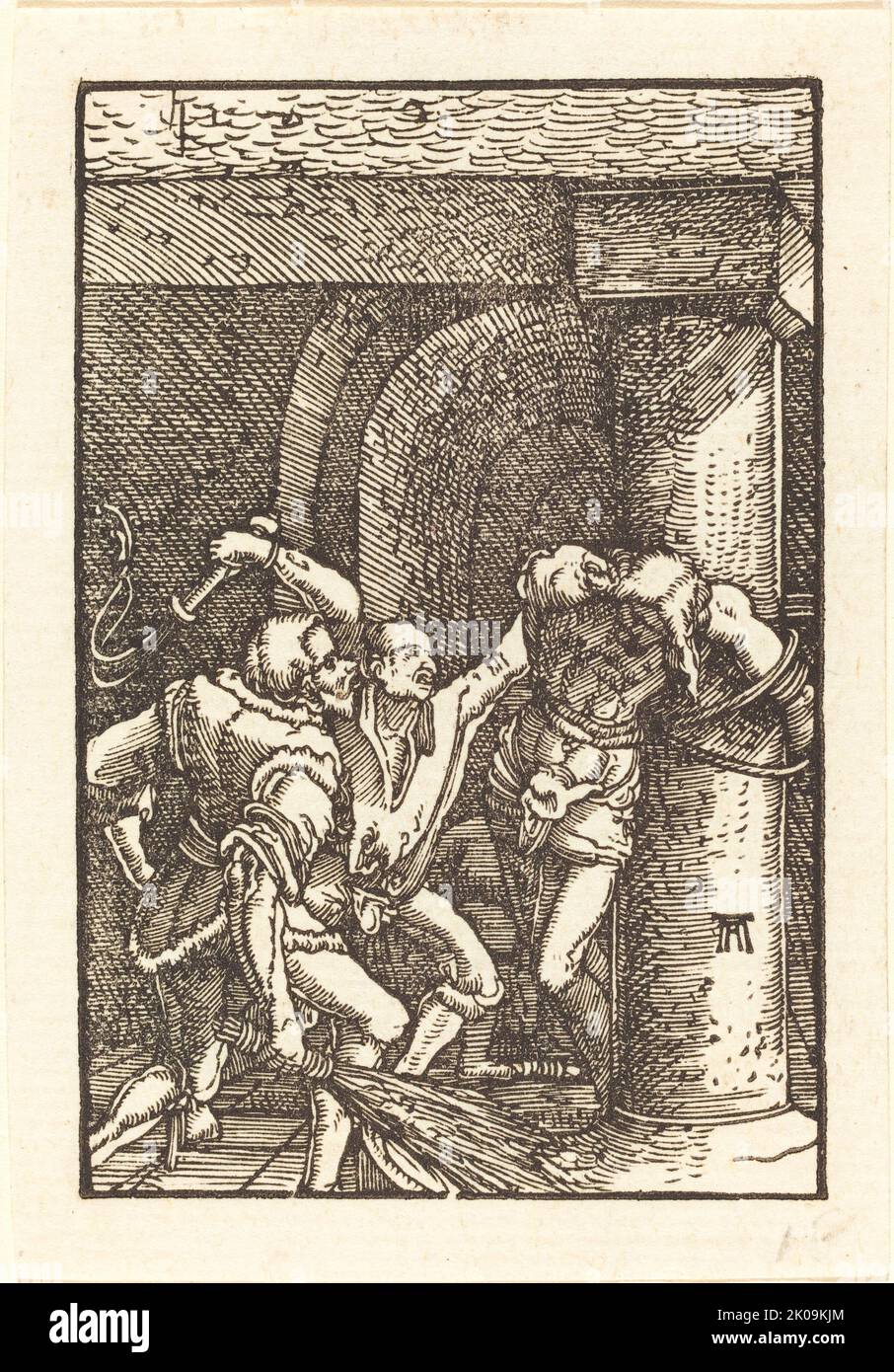 Christus geißelt, c. 1513. Stockfoto