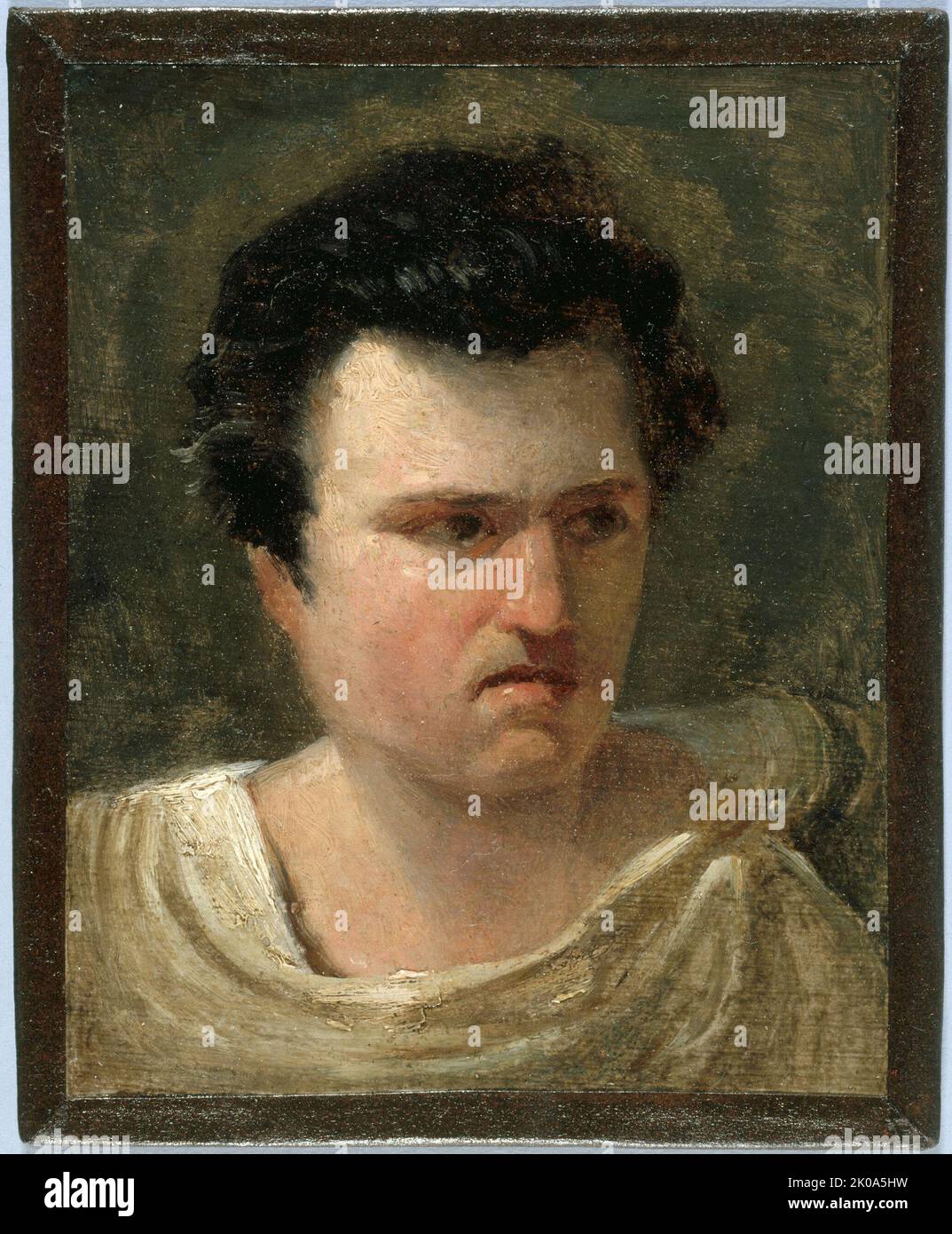 Porträt von Fran&#XE7;ois-Joseph Talma (1763-1826), tragisch, zwischen 1763 und 1826. Stockfoto