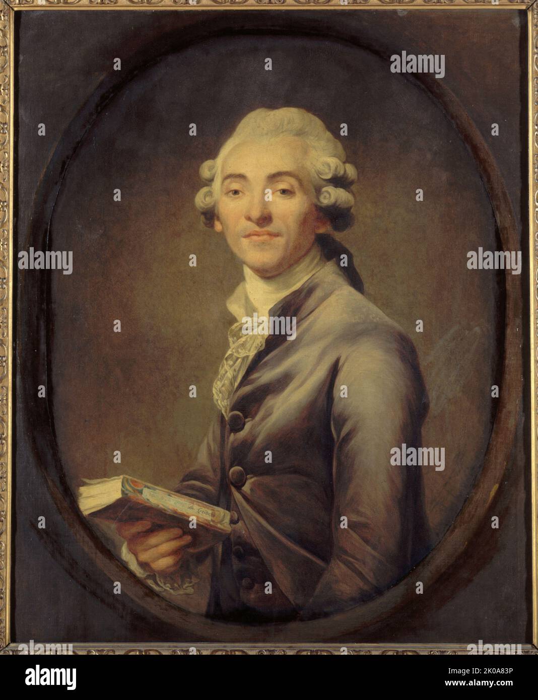 Porträt von Bernard-Germain de Lac&#xe9;p&#XE8;de (1756-1825), Naturforscher und Politiker, c1785. Stockfoto