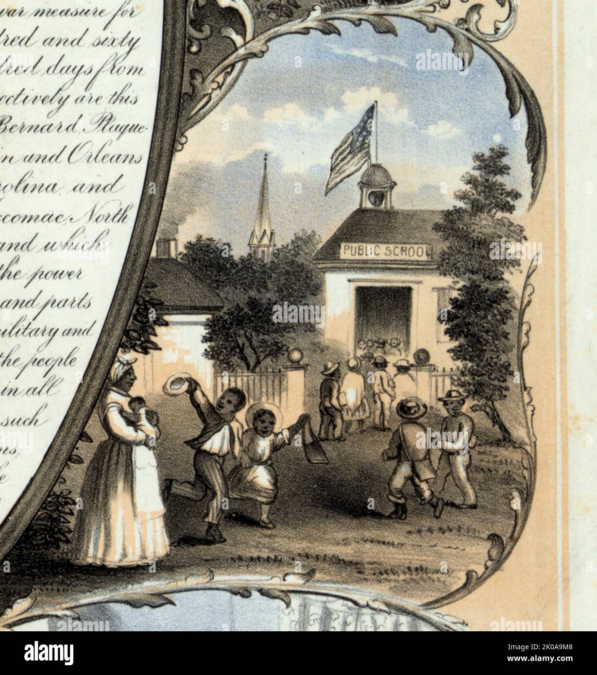 Emanzipationserklärung. Veröffentlicht und verkauft von Martin & Judson