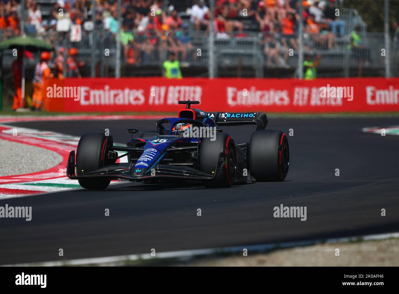 Monza, Italien. 27. Januar 2022. Nick De Vries Reserve-Fahrer mit Mercedes AMG F1 und F.E-Fahrer während des italienischen GP, 8-11. September 2022 auf der Rennstrecke in Monza, Formel-1-Weltmeisterschaft 2022. Kredit: Unabhängige Fotoagentur/Alamy Live Nachrichten Stockfoto