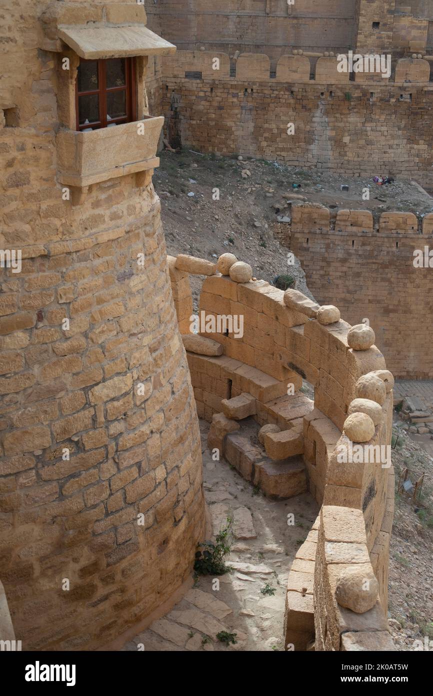 Festung Jaisalmer Stockfoto