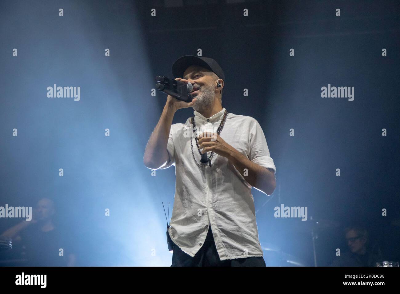 Arena sul Lago, Modena, Italien, 10. September 2022, Samuel während der Subsonica - Musikkonzert Stockfoto