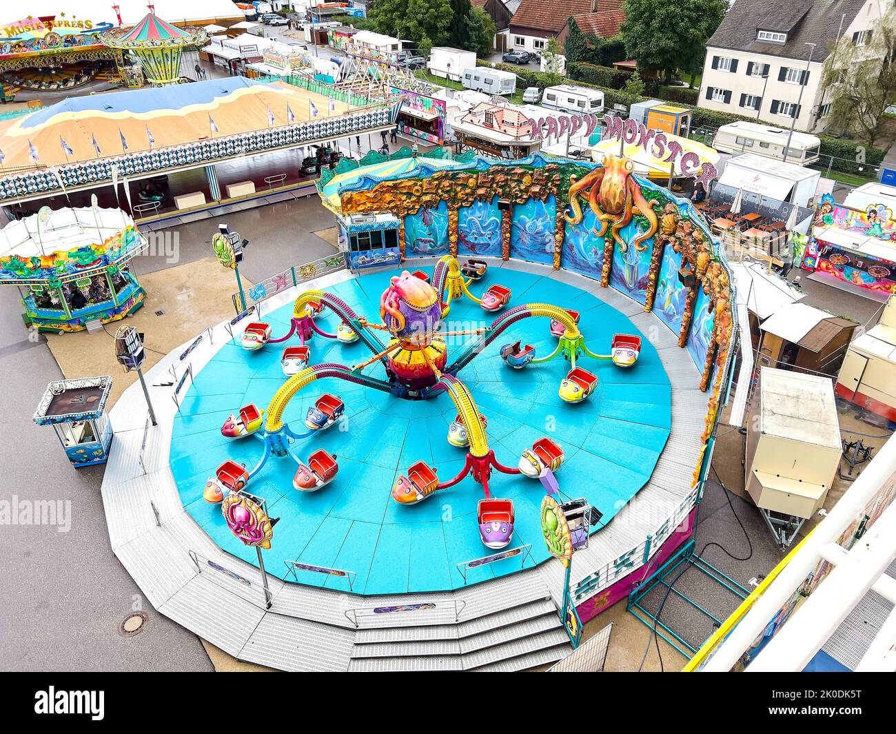 Pfaffenhofen a.D. Ilm, Deutschland. 11. September 2022. Volksfest Pfaffenhofen, ein bayerisches Volksfest am 11. September 2022 in Pfaffenhofen a.d.Ilm, Bayern, Deutschland. Quelle: Peter Schatz/Alamy Live News Stockfoto