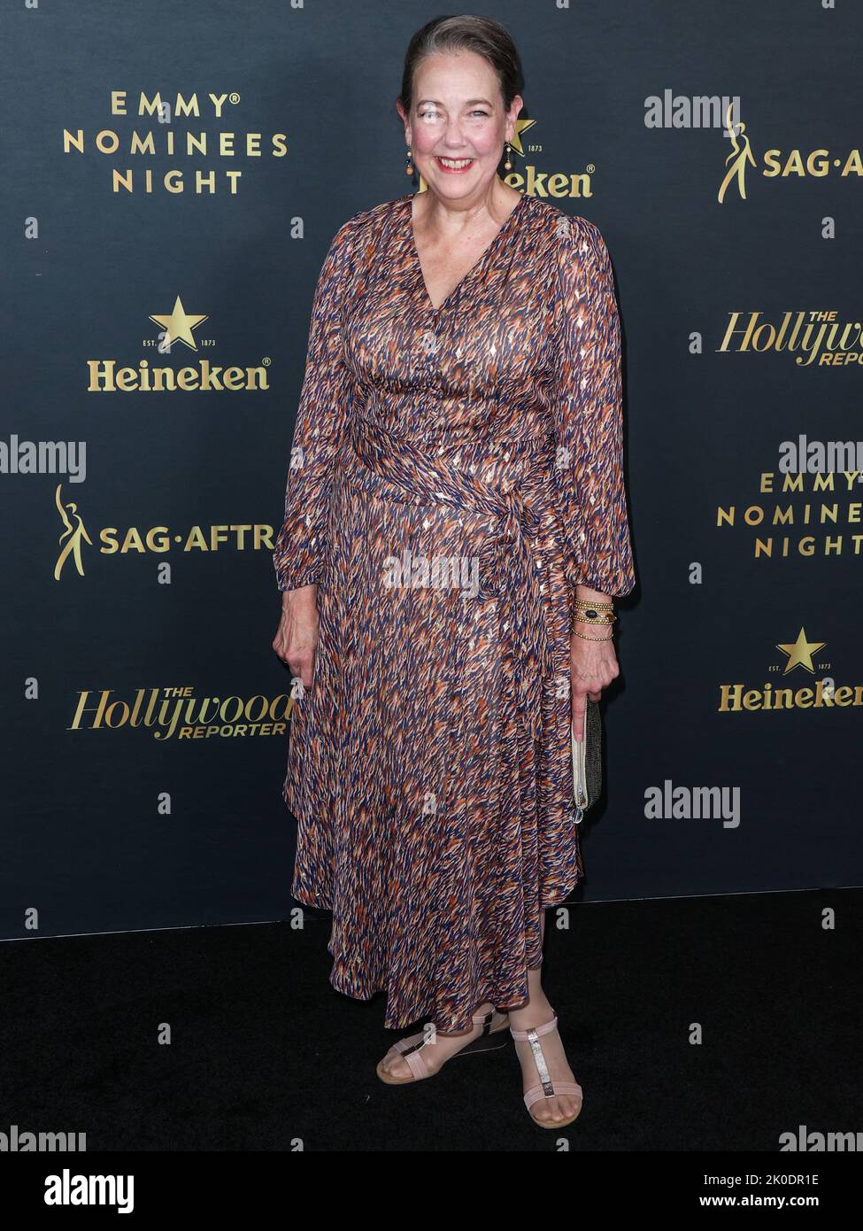 WEST HOLLYWOOD, LOS ANGELES, KALIFORNIEN, USA - 10. SEPTEMBER: Die amerikanische Schauspielerin Harriet Sansom Harris kommt bei der jährlichen Primetime Emmy Awards 74. von Hollywood Reporter und sag-AFTRA, die am 10. September 2022 im Penthouse in Beverly, 8899, in West Hollywood, Los Angeles, USA, im Rahmen der Emmy Nominees Night stattfand. (Foto von Xavier Collin/Image Press Agency) Stockfoto