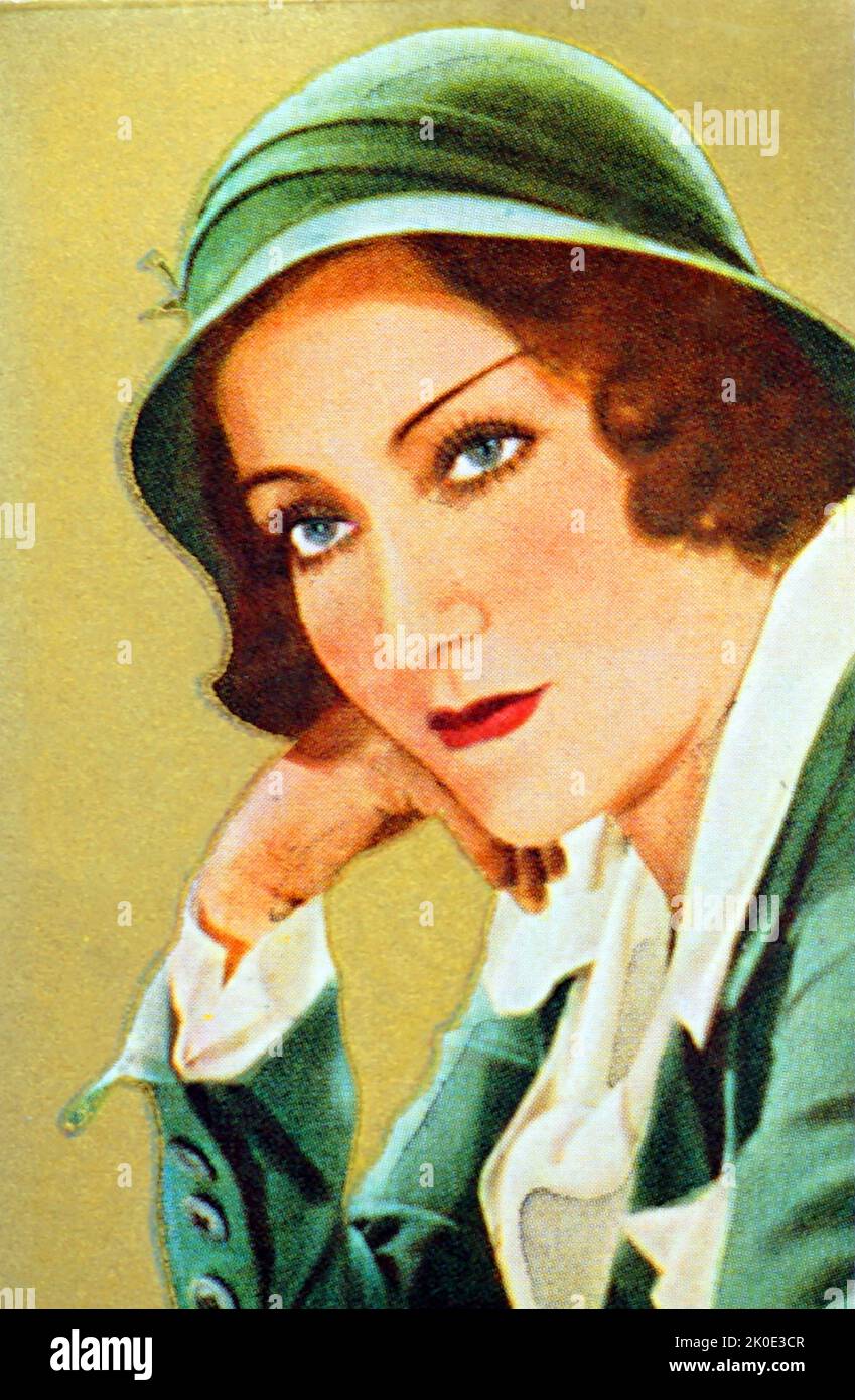 Gloria Josephine May Swanson (27. März 1899 - 4. April 1983) war eine amerikanische Schauspielerin, Produzentin und Geschäftsfrau. Stockfoto