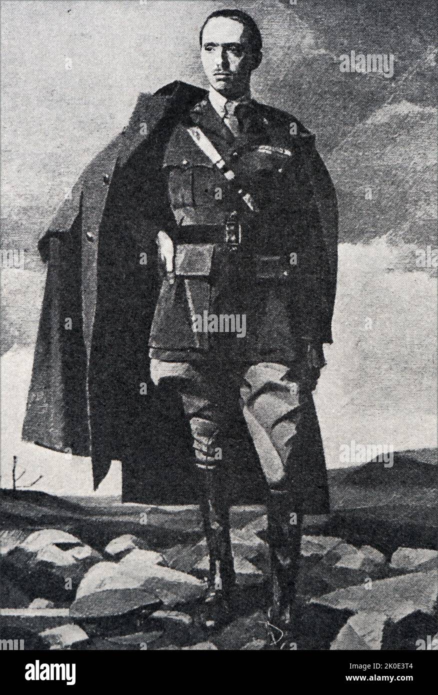 Heinrich, Herzog von Parma und Piacenza (1873 - 1939), Oberhaupt des Hauses Bourbon-Parma und von 1907 bis 1939 der Vortragender des ehemaligen Throns von Parma. Stockfoto