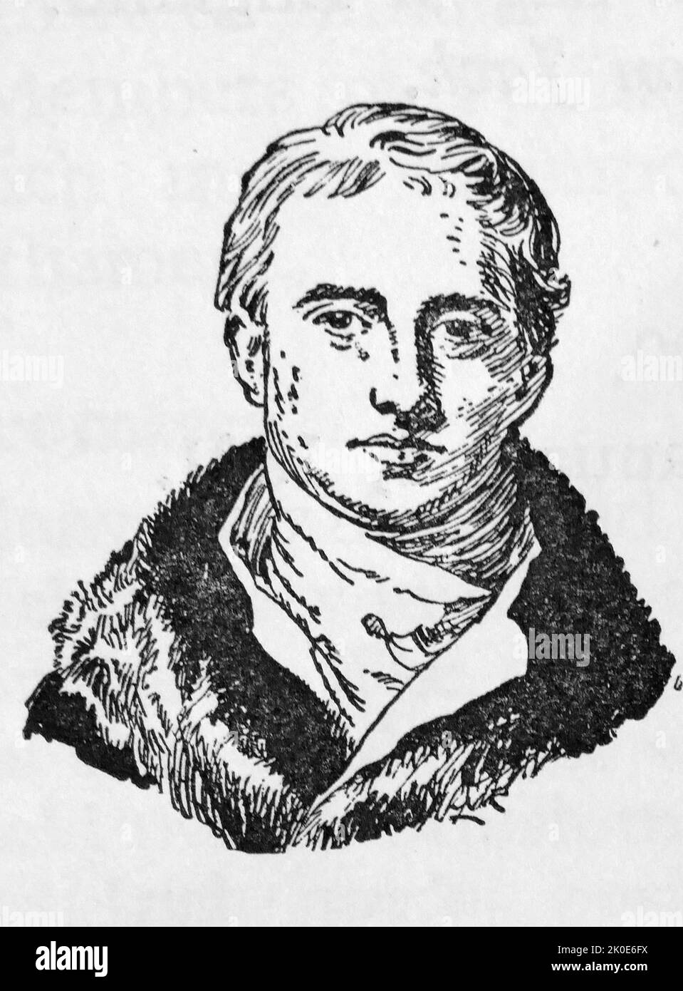 Robert Stewart, 2. Marquess of Londonderry, (1769 - 1822), bekannt als Lord Castlereagh, war ein anglo-irischer Staatsmann Stockfoto