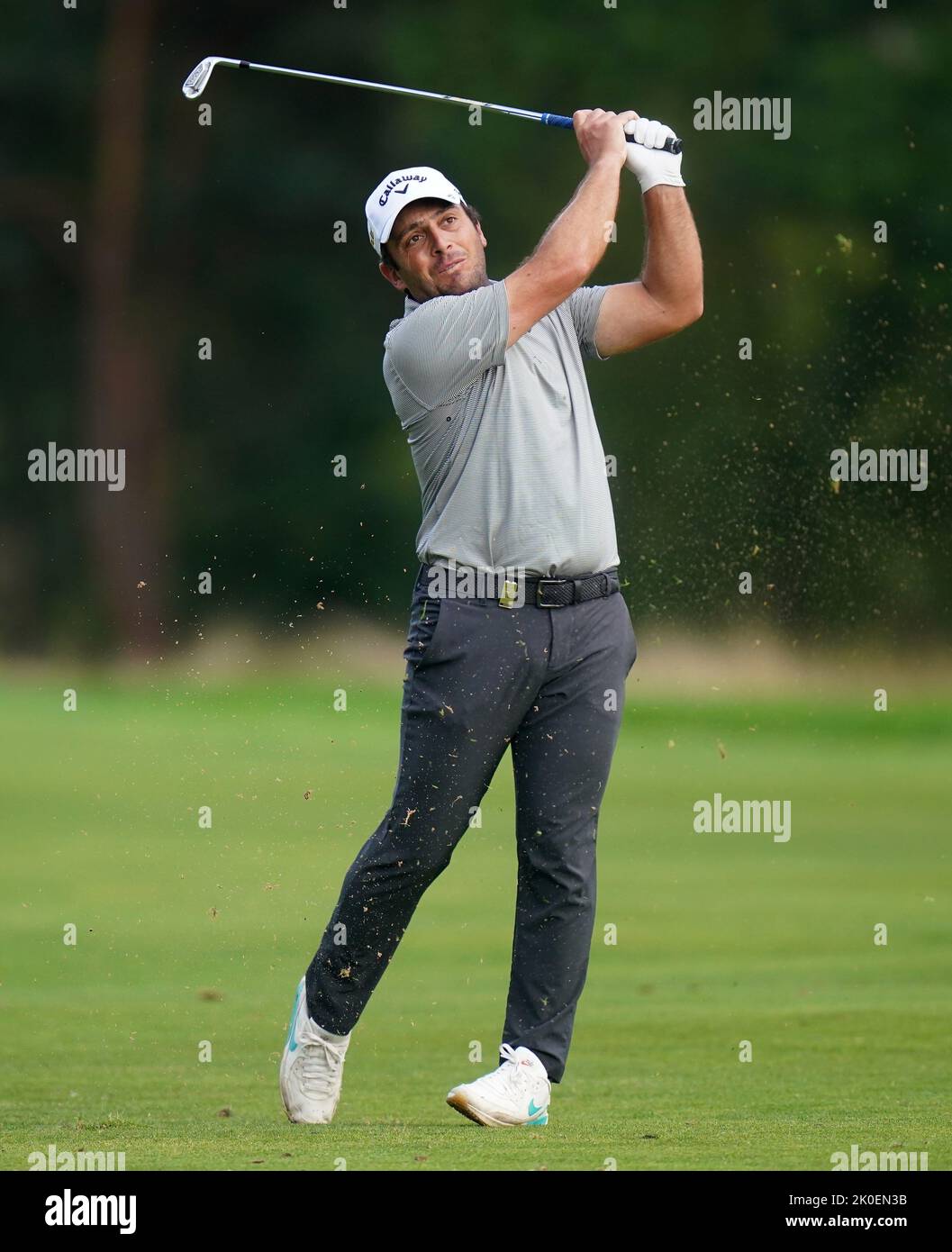 Francesco Molinari während des vierten Tages der BMW PGA Championship im Wentworth Golf Club, Virginia Water. Bilddatum: Sonntag, 11. September 2022. Stockfoto