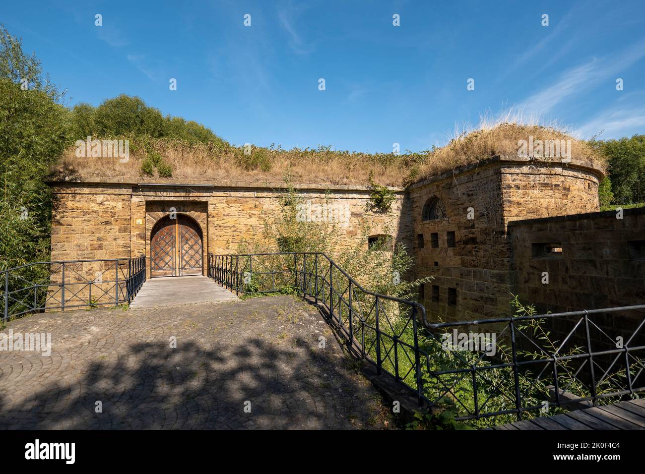 Fort C (1847 ) in Minden, Minden-Lübbecke, Deutschland Stockfoto