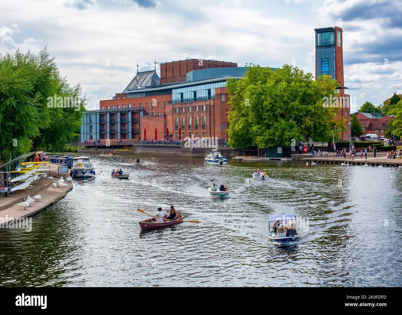 Stratford-upon-Avon, Warwickshire Stockfoto