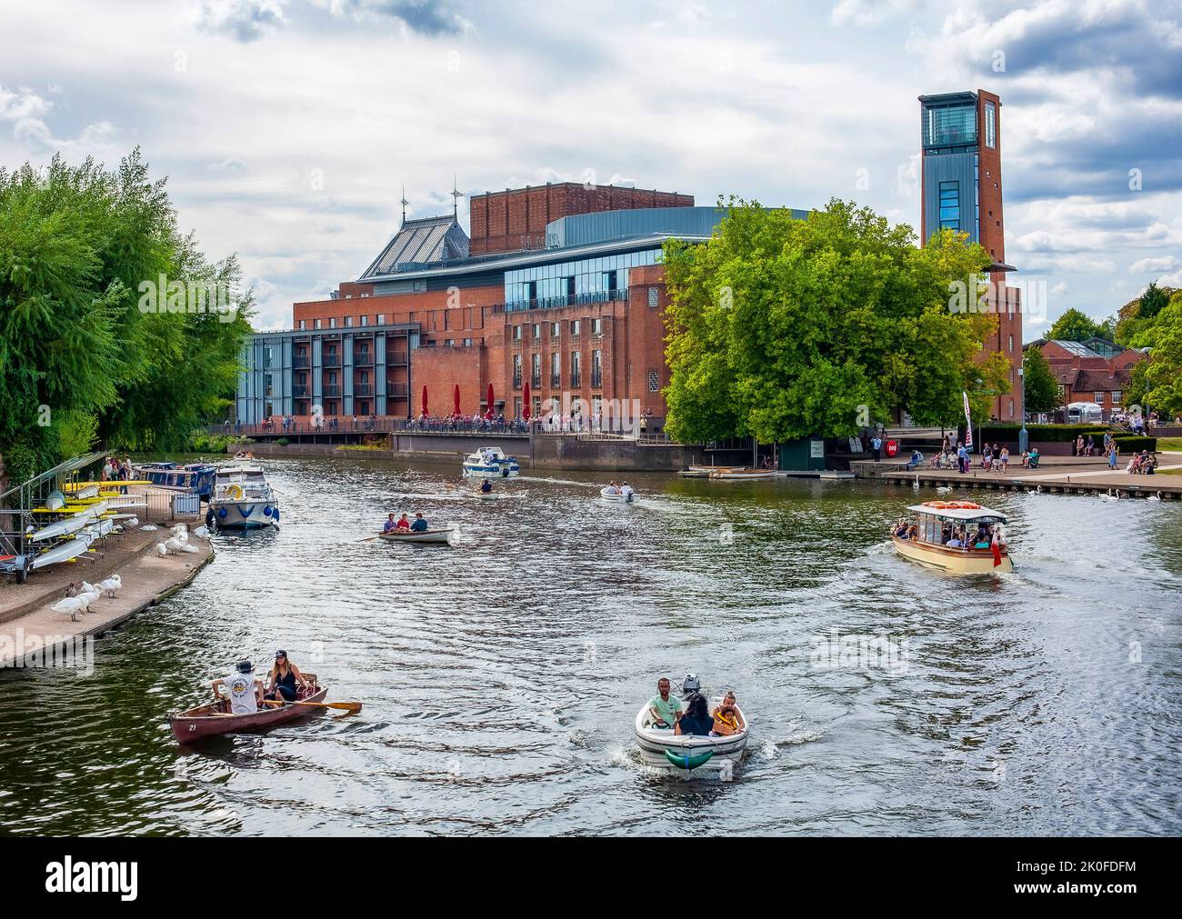 Stratford-upon-Avon, Warwickshire Stockfoto