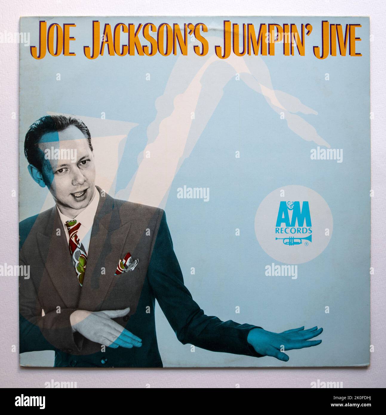 LP-Cover von Jumpin' Jive, dem vierten Studioalbum von Joe Jackson, das 1981 veröffentlicht wurde Stockfoto
