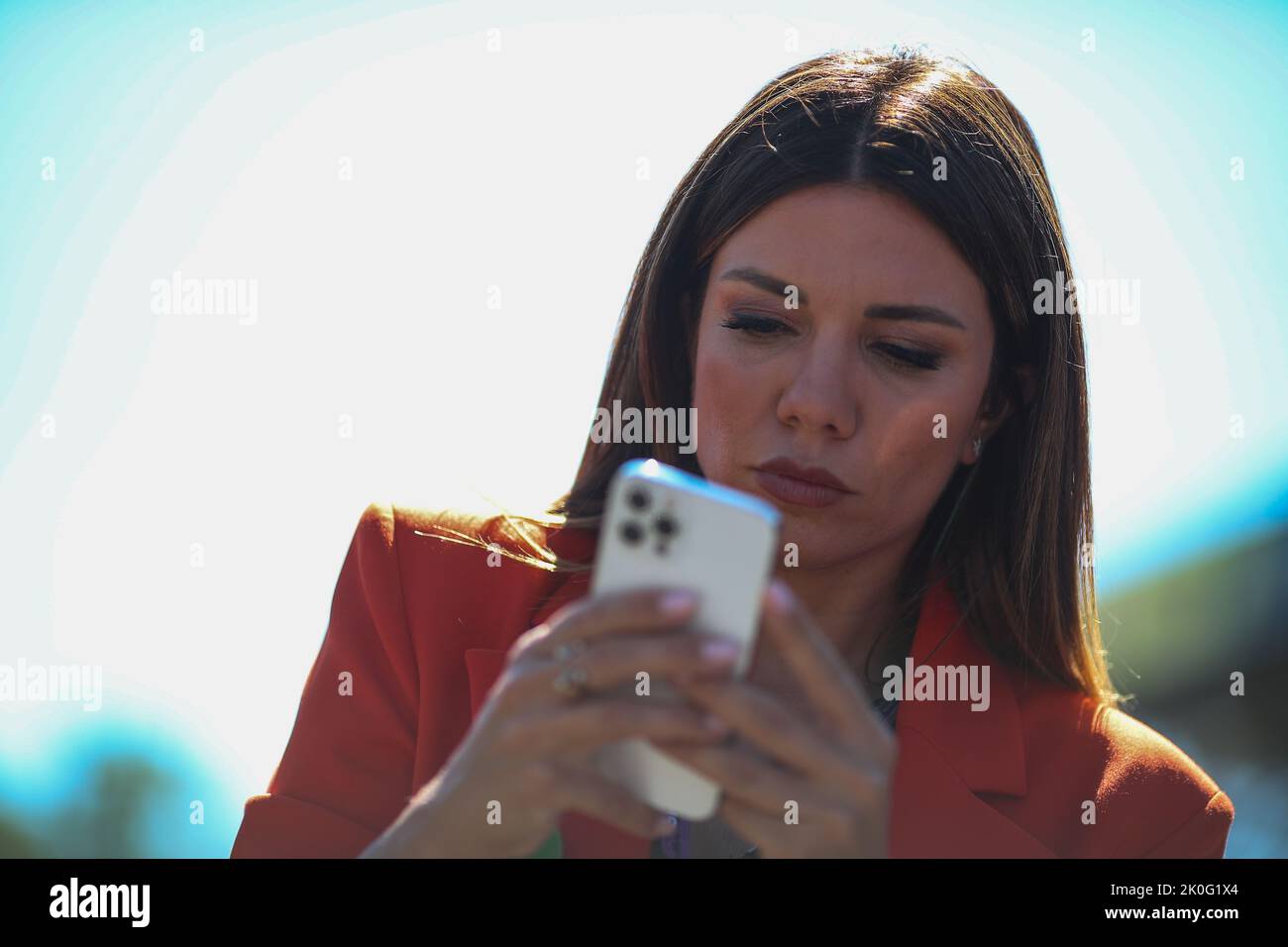 Federica Masolin SKY Italia Journalistin während des italienischen GP