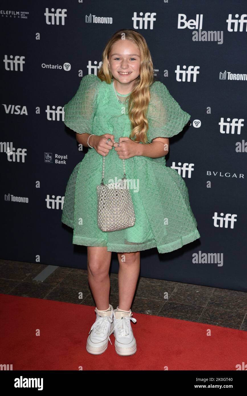 Alix West Lefler kommt zur Premiere von The Good Nurse am 11. September 2022 während des Toronto International Film Festival 2022 in Toronto, Kanada. (Foto von Dominic Chan / Sipa USA) Stockfoto