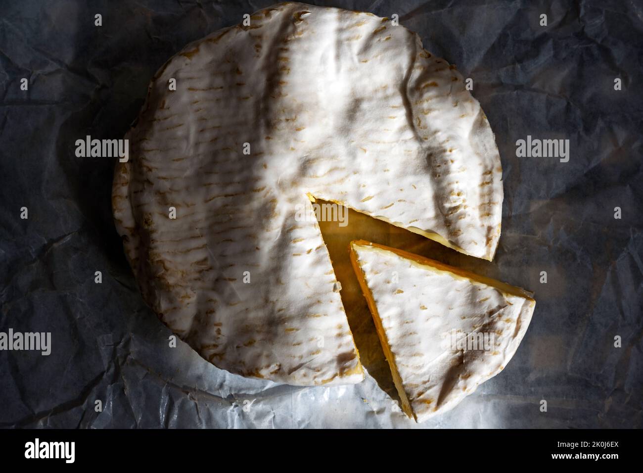 Baron Bigod Artisan Cheese made by Fen Farm Dairy Bungay Suffolk UK Stockfoto