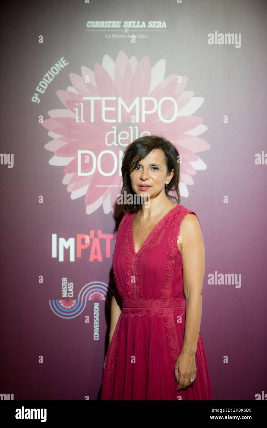 9. September 2022, Italien: Barbara Stefanelli bei der von Corriere organisierten Veranstaltung „Il Tempo delle donne“. (Bild: © Pamela Rovaris/Pacific Press via ZUMA Press Wire) Stockfoto