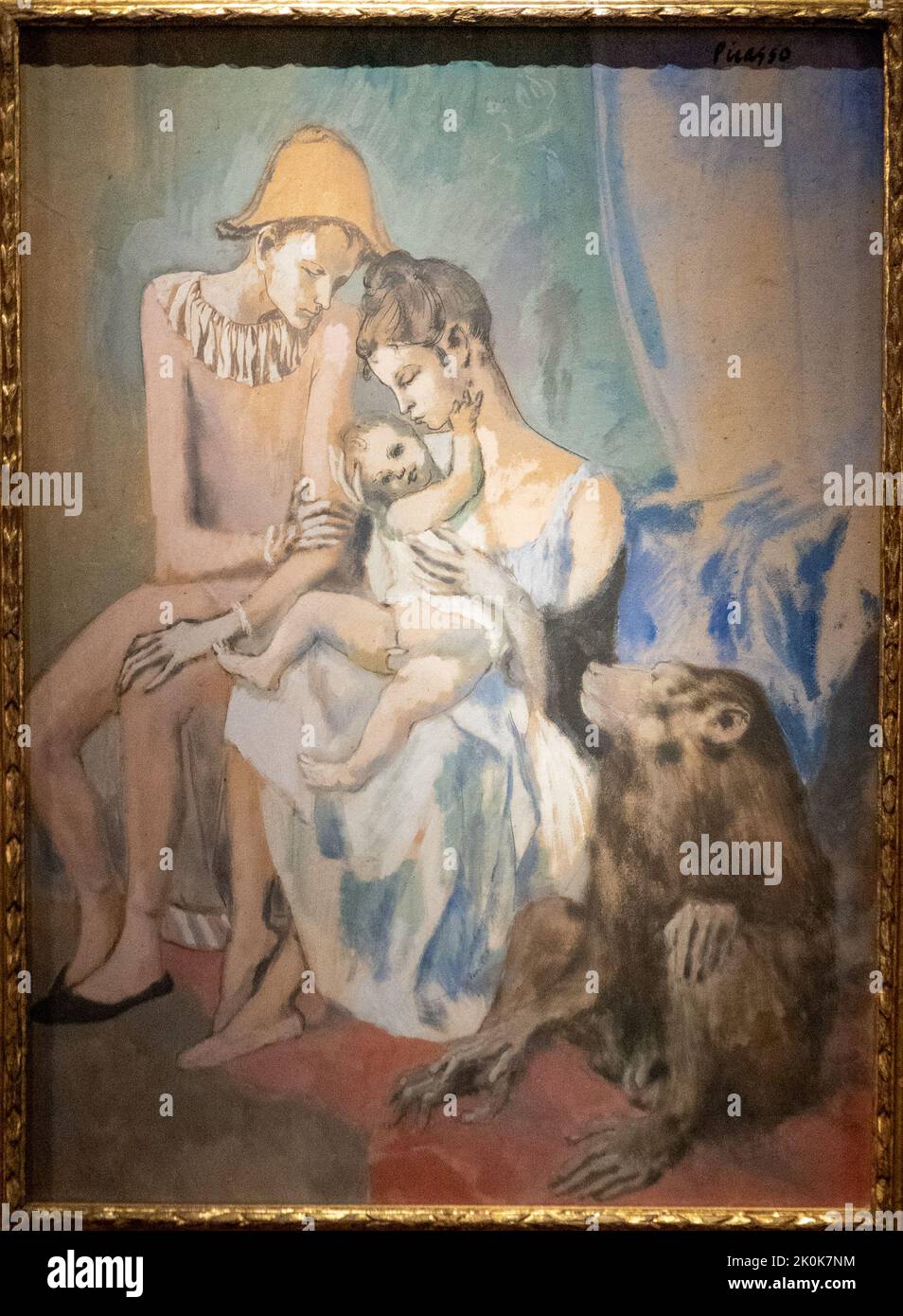 Acrobat Family von Pablo Picasso, 1905 Stockfoto