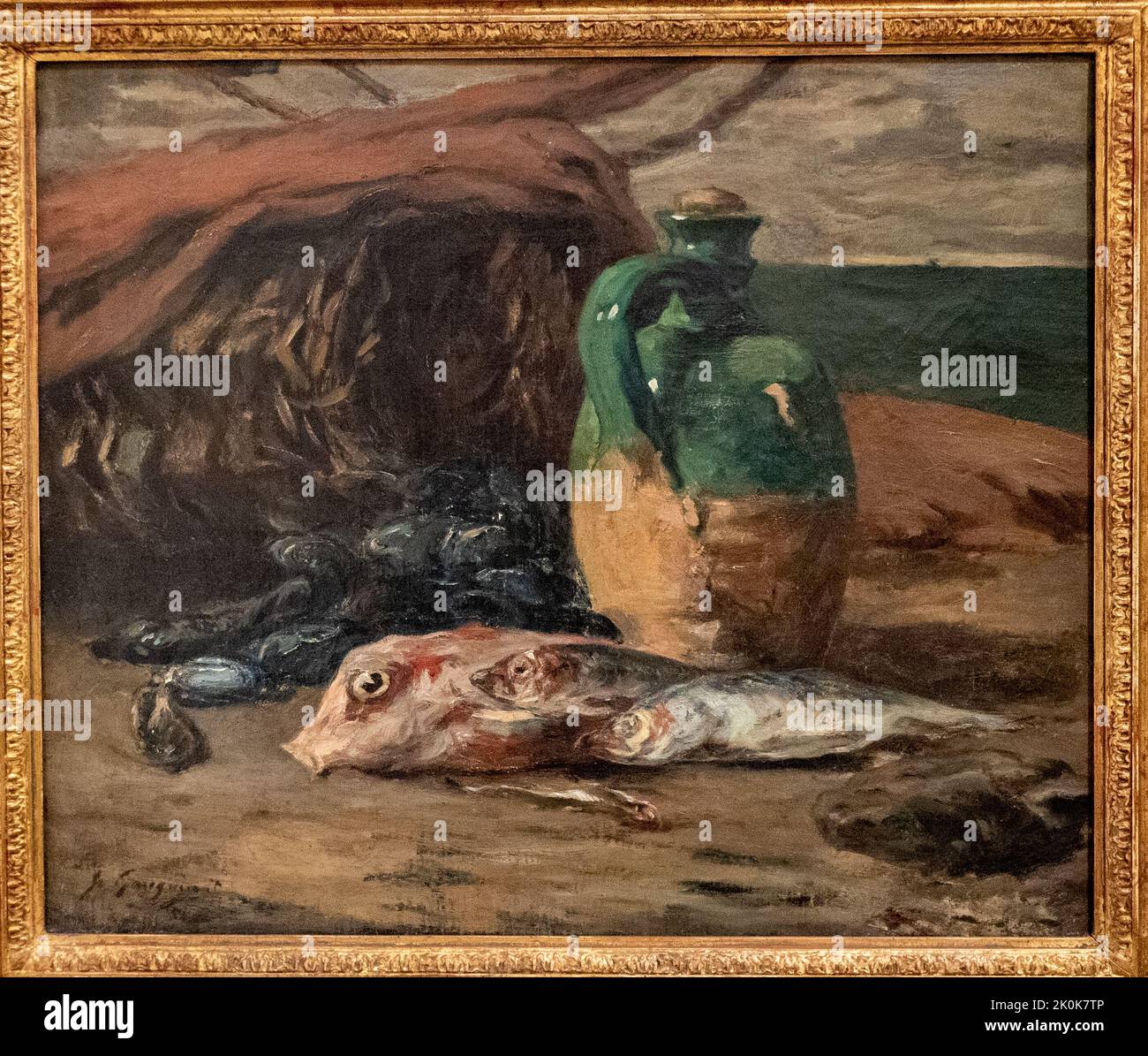 Stillleben von Paul Gauguin, 1877 Stockfoto