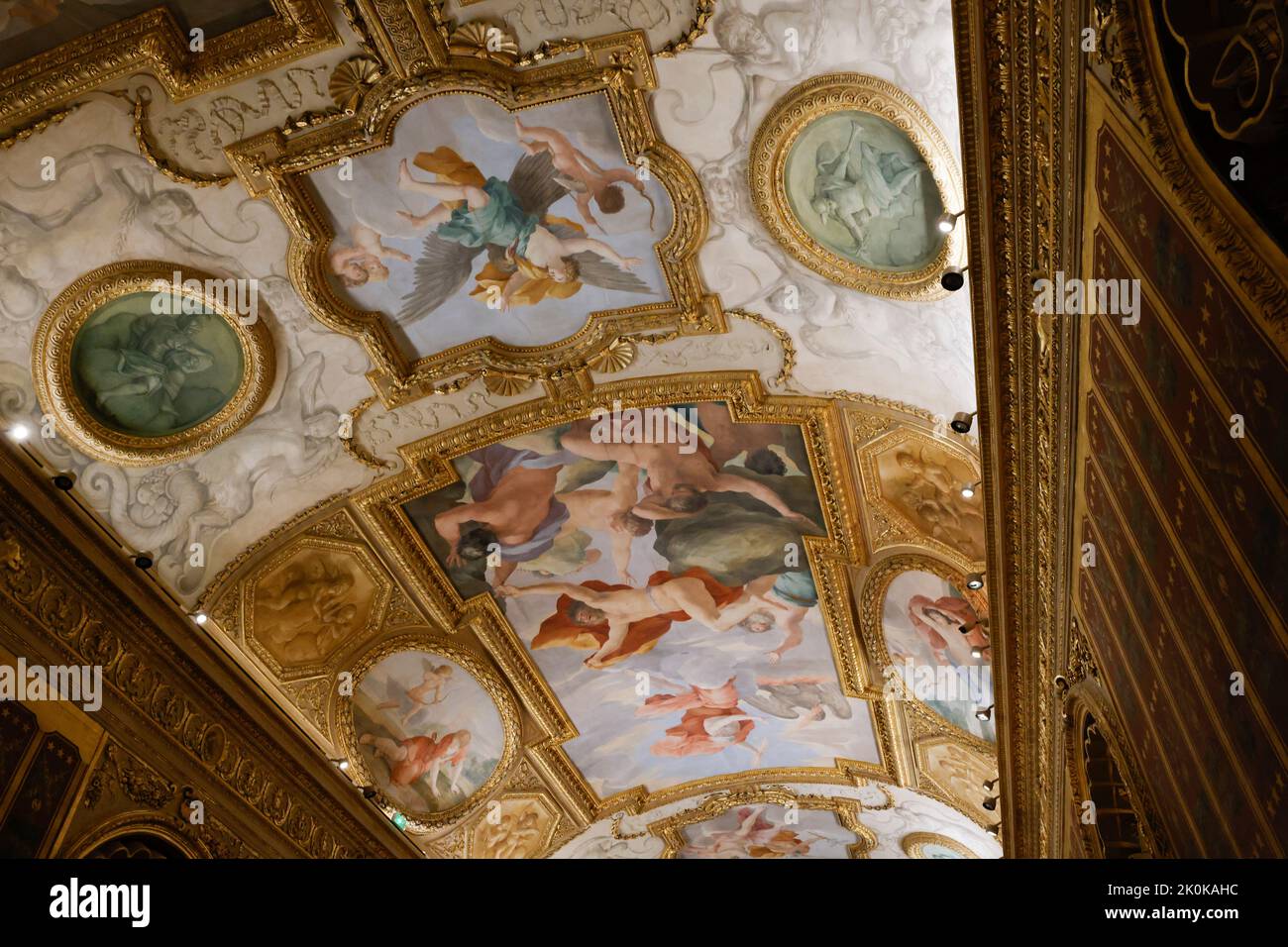 DAS BNF RICHELIEU WIRD NACH JAHRELANGER RENOVIERUNG WIEDER ERÖFFNET Stockfoto