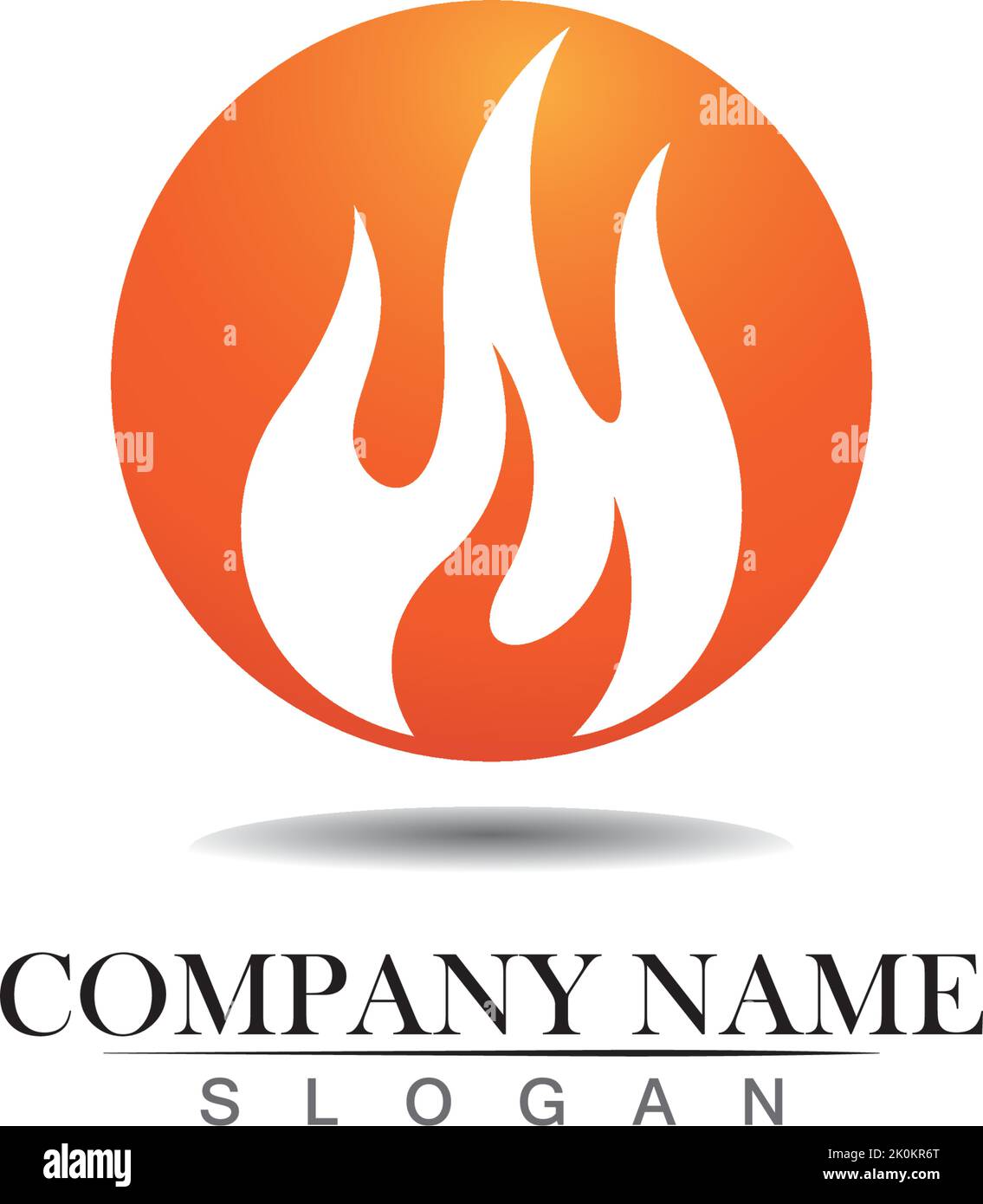 Feuer Flamme Natur Logos Und Symbole Symbole Vorlage Stock Vektorgrafik Alamy