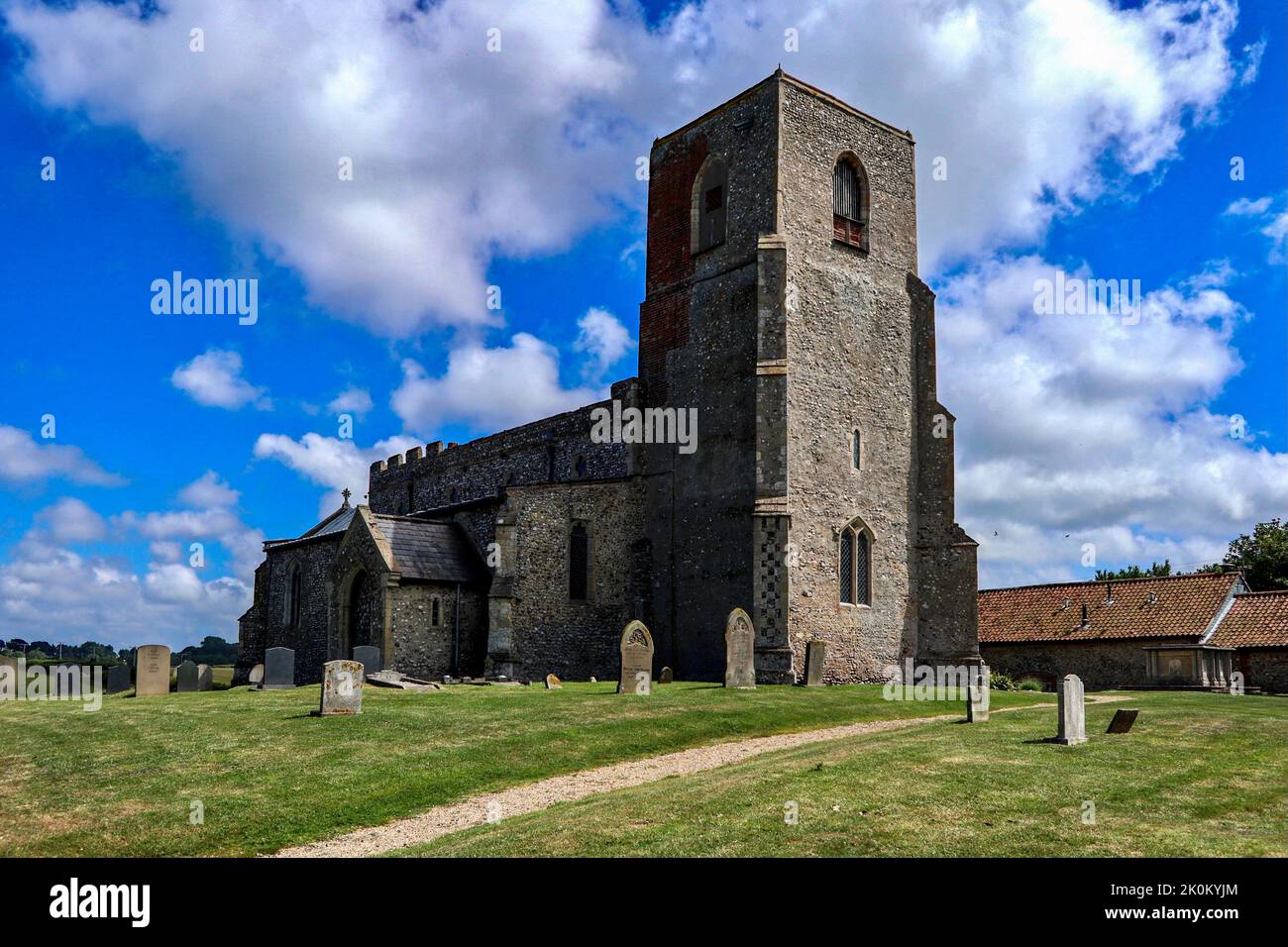 All Saints Church in Morston Stockfoto