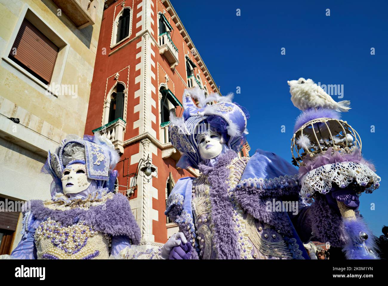 Venedig Italien. Der Karneval Stockfoto