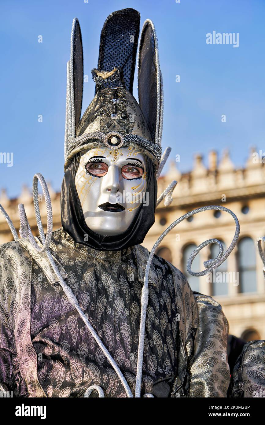 Venedig Italien. Der Karneval Stockfoto