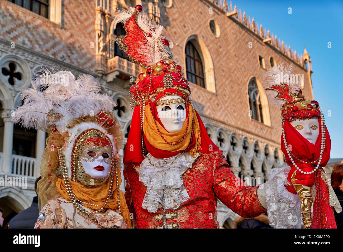 Venedig Italien. Der Karneval Stockfoto