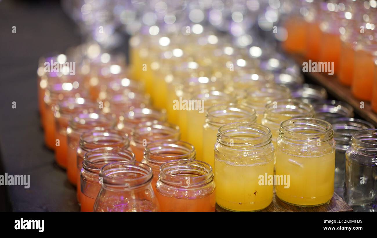 Foto von Speisen und Getränken Stockfoto