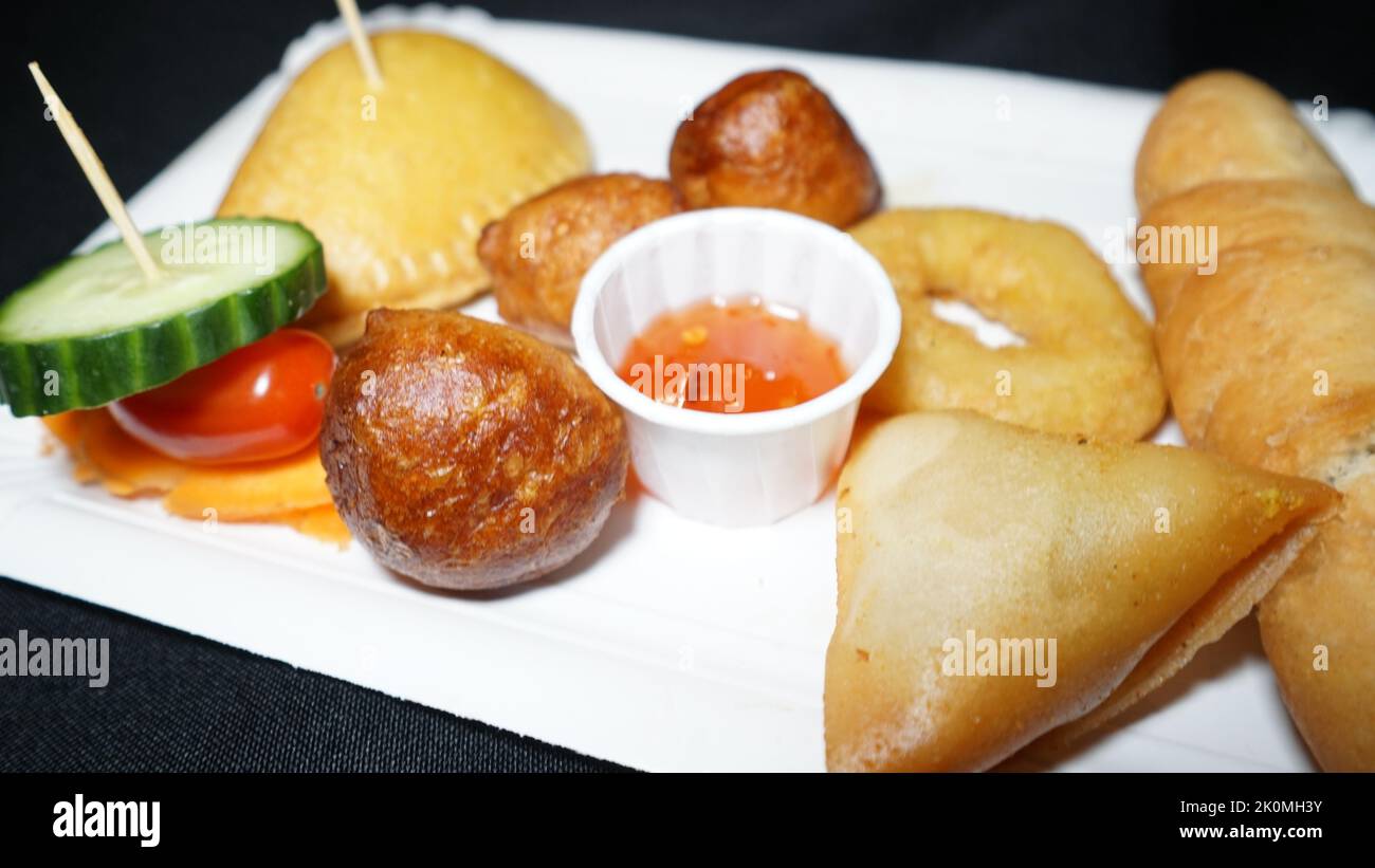 Foto von Speisen und Getränken Stockfoto