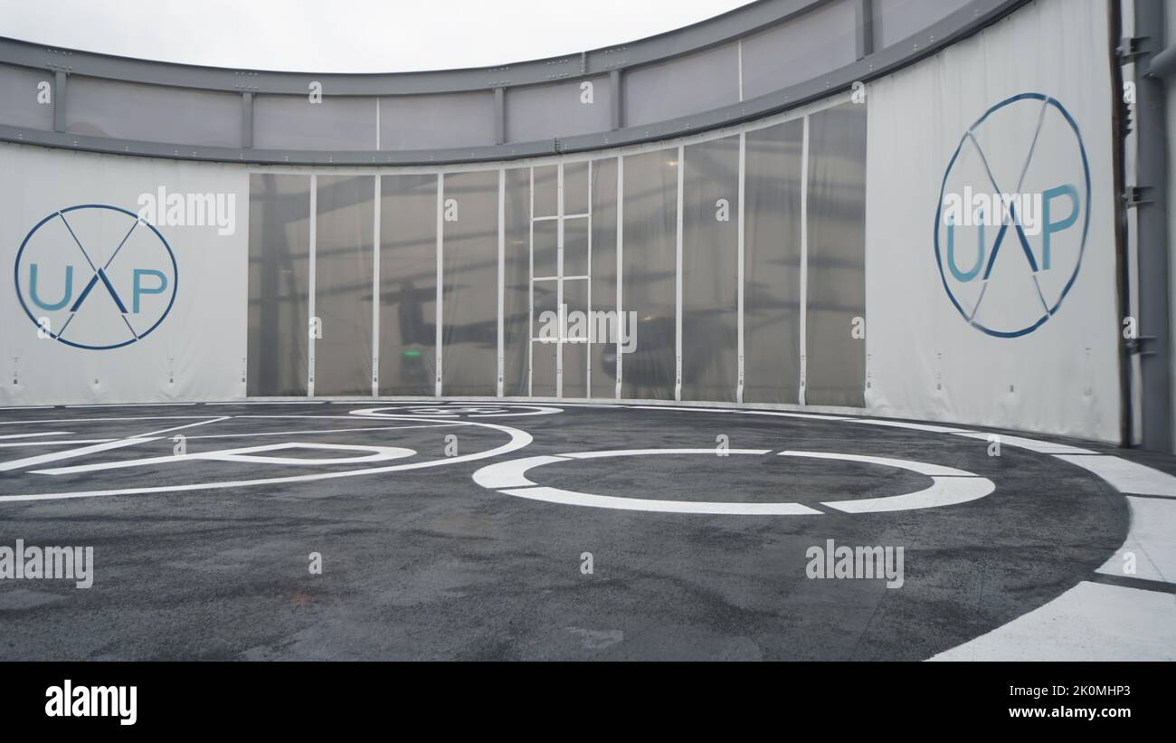 Urban-Air Port - The Global Launch, Coventry UK Stockfoto