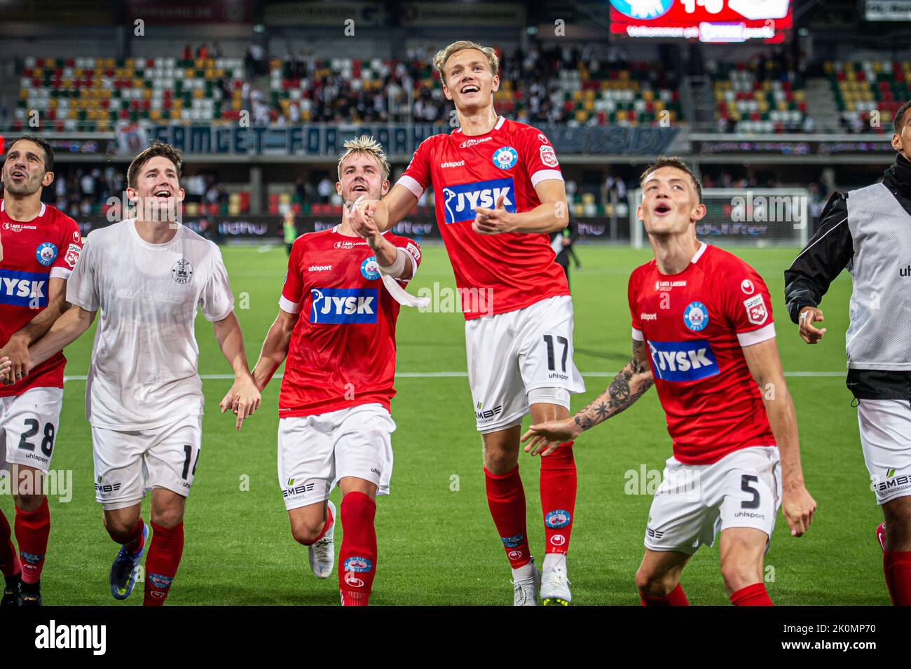 Dänemark. 11., September 2022. Die Spieler von IF