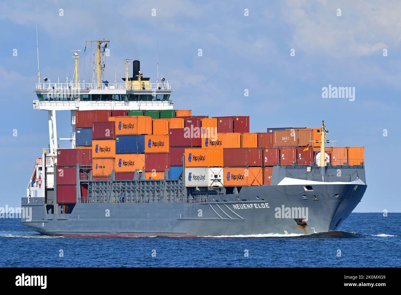 Containerschiff NEUENFELDE Stockfoto