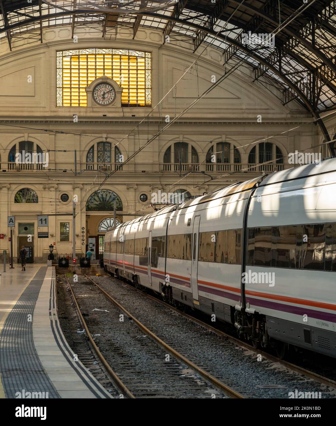 Estacio de Franca, Kopfbahnhof in Ciutat Vella , Barcelona, Spanien Stockfoto