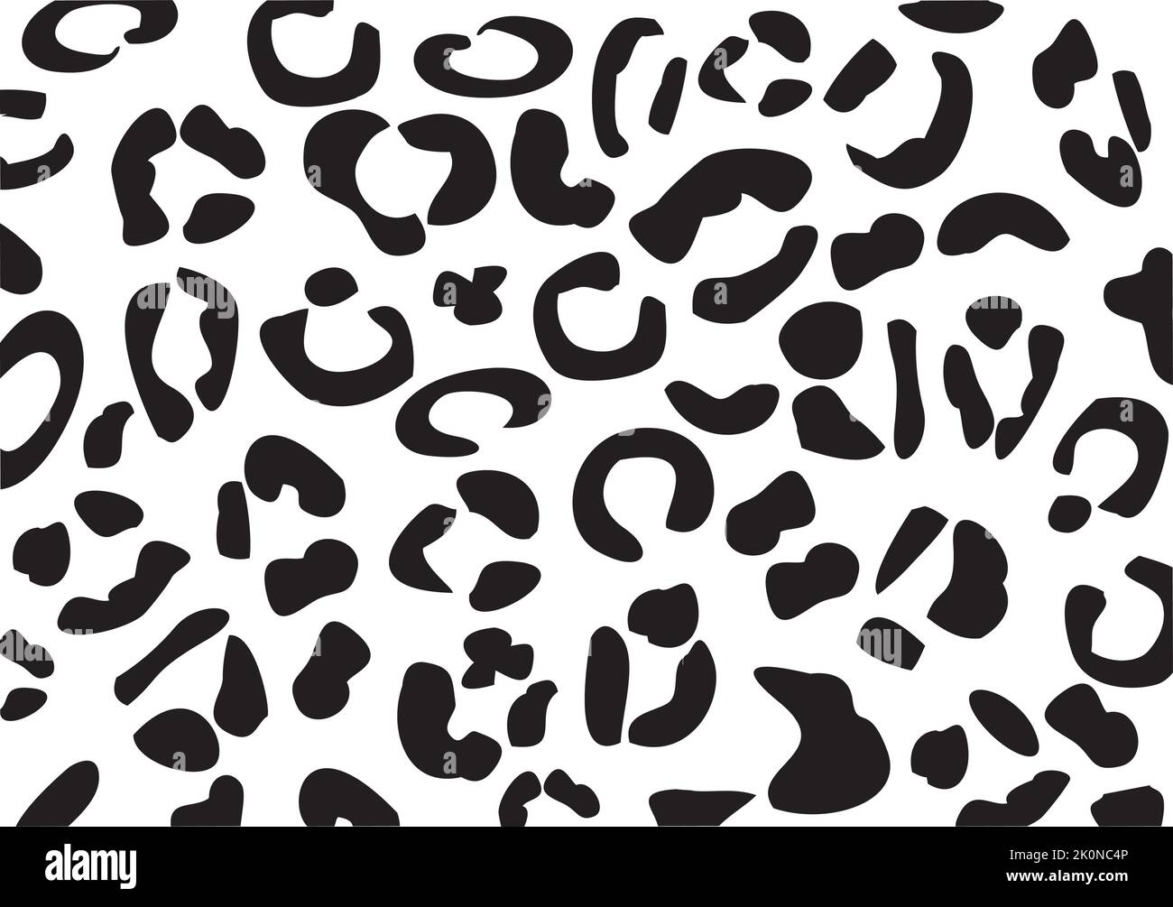 Leopardenmuster. Die nahtlose Vektor drucken. Realistische Tier Textur.  Schwarze und gelbe Flecken auf einem beigen Hintergrund. Abstrakte, sich  wiederholendes Muster - Leopard Stock-Vektorgrafik - Alamy