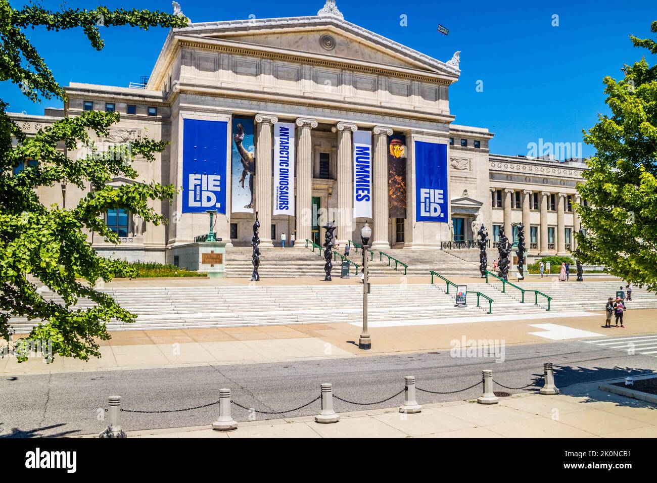 Eine riesige öffentliche Museum in Chicago, Illinois. Stockfoto