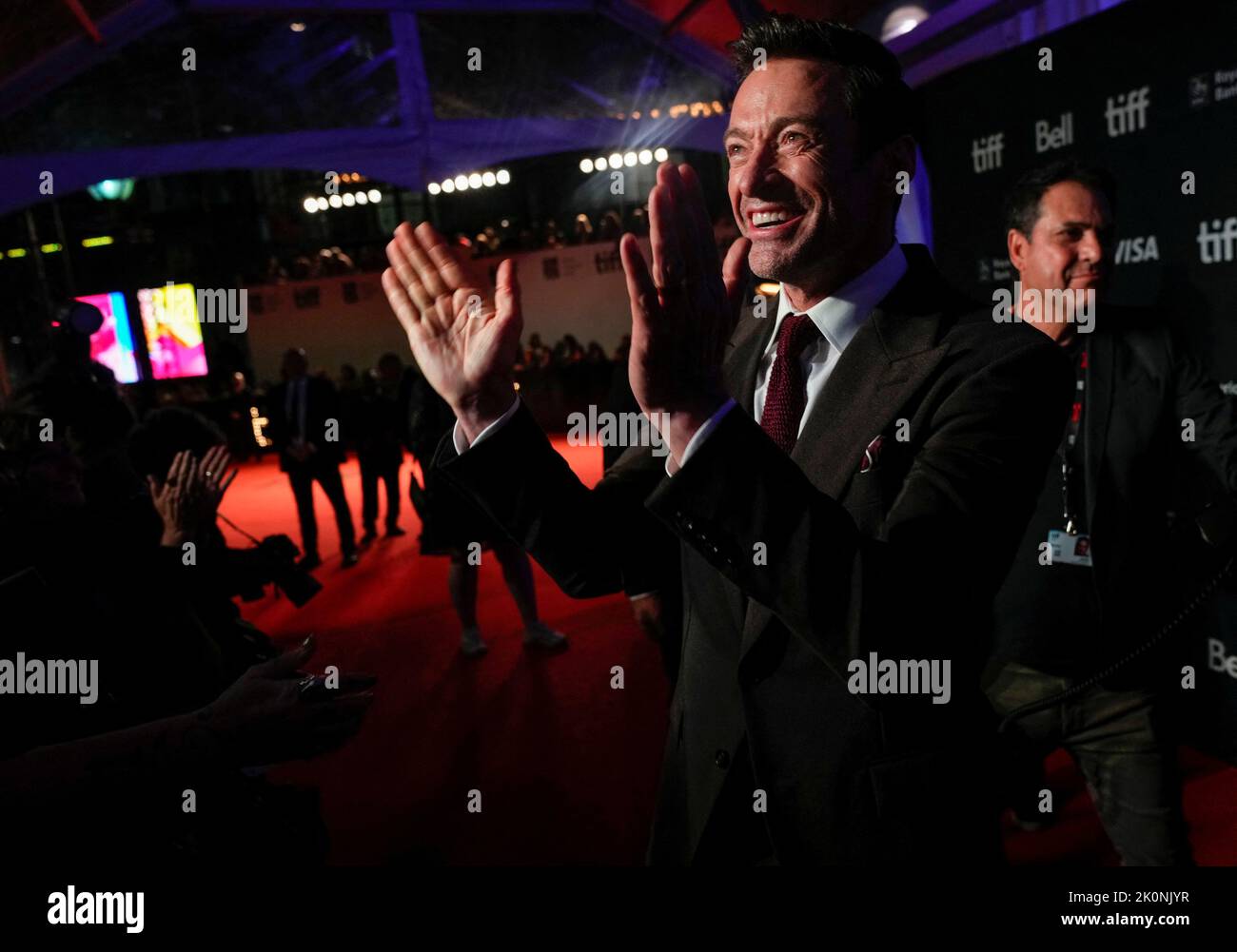 Hugh Jackman kommt zur Gala-Präsentation von „The Son“ beim Toronto International Film Festival (TIFF) in Toronto, Ontario, Kanada, am 12. September 2022. REUTERS/Mark Blinch Stockfoto