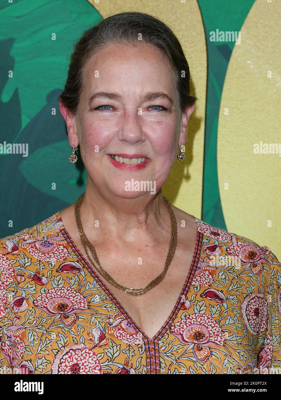 West Hollywood, USA. 13. September 2022. Harriet Sansom Harris kommt am Montag, den 12. September 2022, beim Empfang von HBO und HBO Max Post Emmys in den San Vicente Bungalows in West Hollywood, CA an. (Foto: Juan Pablo Rico/Sipa USA) Quelle: SIPA USA/Alamy Live News Stockfoto