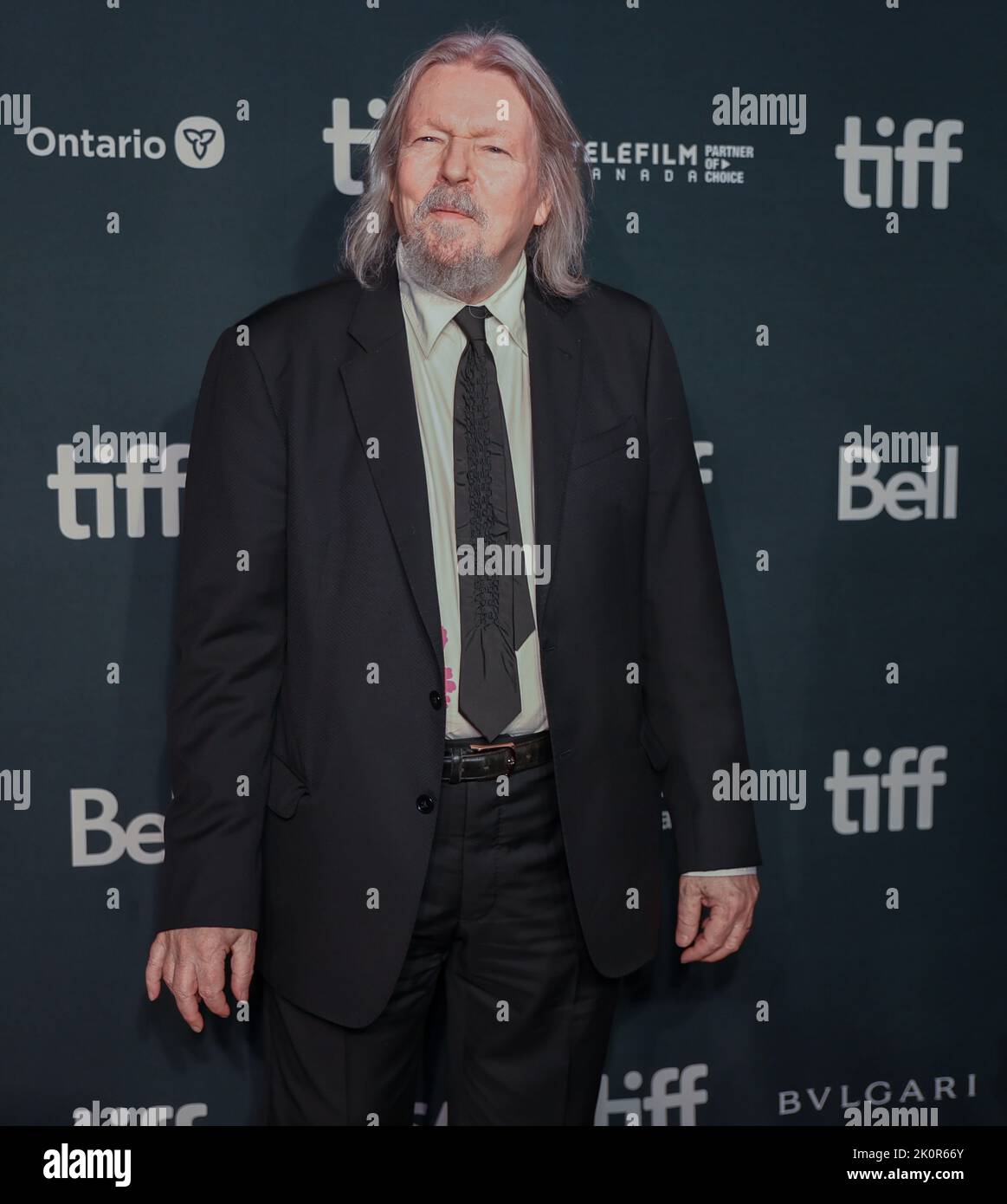 Toronto, Ontario, 12. September 2022, Christopher Hampton besucht die Premiere von „The Son“ während des Toronto International Film Festival 2022 in der Roy Thomson Hall am 12. September 2022 in Toronto, Ontario Stockfoto