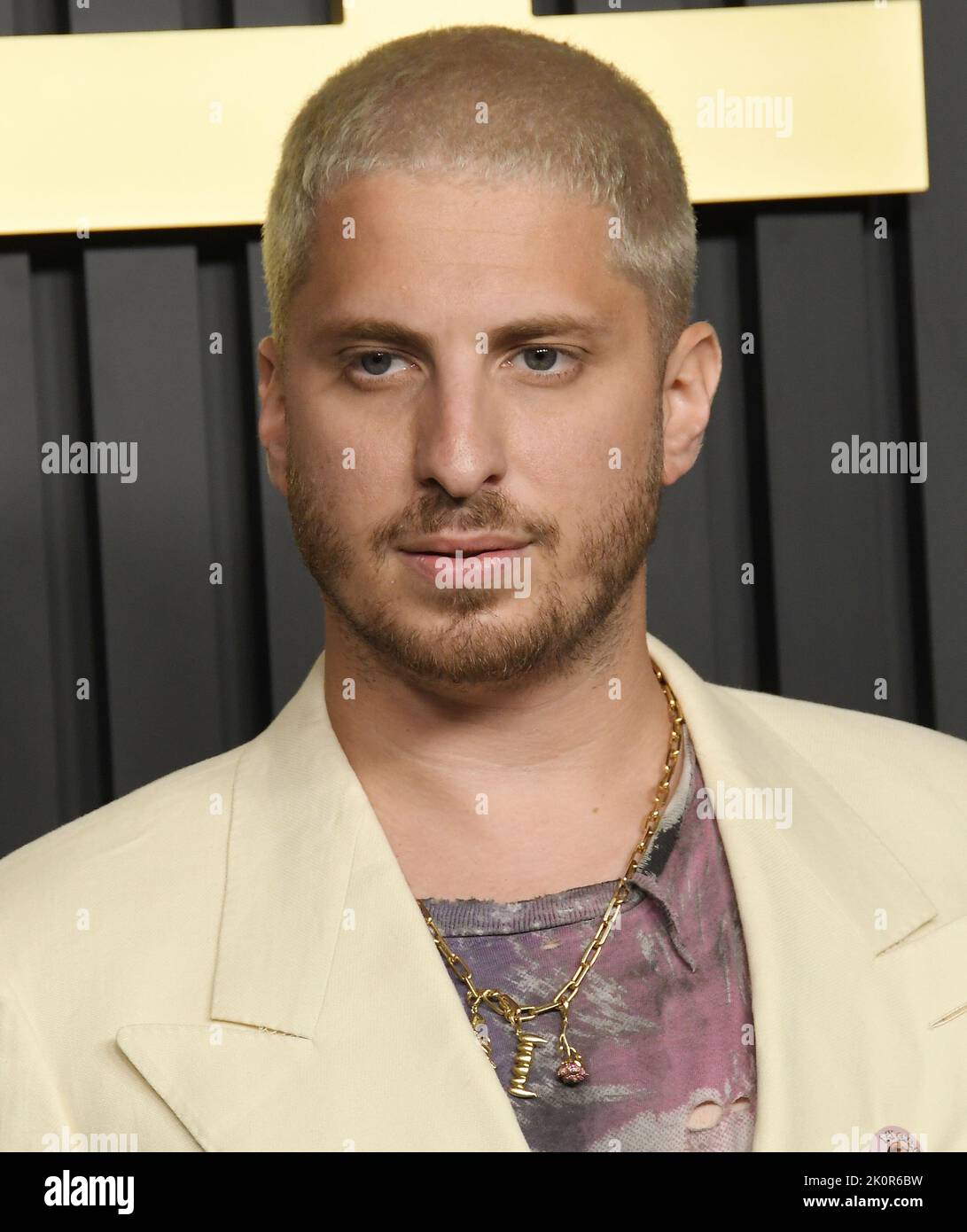 Los Angeles, USA. 12. September 2022. Andrew Watt kommt bei der Apple TV Primetime Emmy Party an, die am Montag, dem 12. September 2022, in Mother Wolf in Los Angeles, CA, stattfand. (Foto: Sthanlee B. Mirador/Sipa USA) Quelle: SIPA USA/Alamy Live News Stockfoto