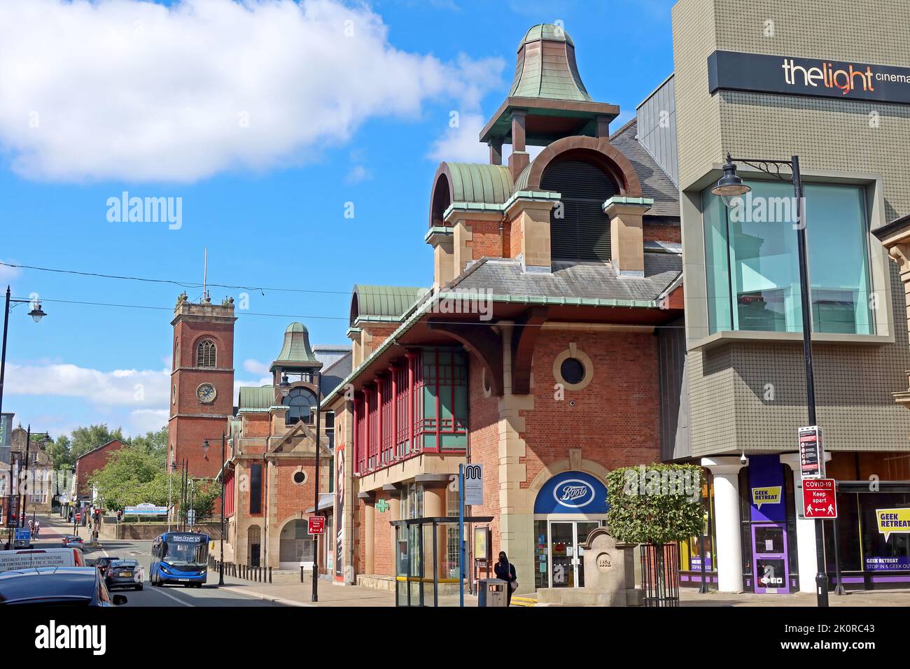 The Light Cinema , Market Place Shopping Centre, Knowsley Street, Bolton, Lancashire, England, UK, BL1 2AL Stockfoto
