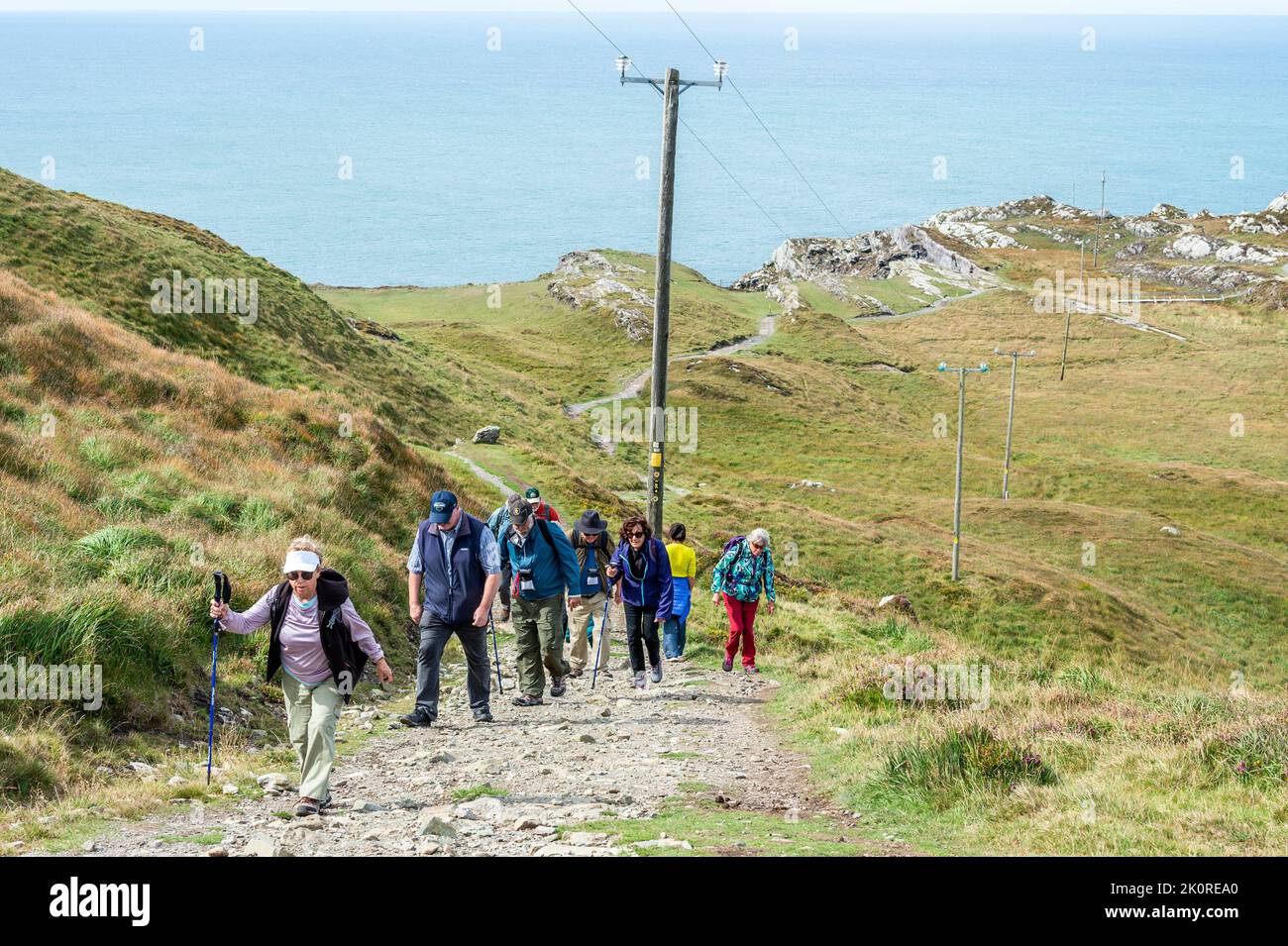 Sheep's Head, West Cork, Irland. 13. September 2022. Der malerische Sheep's Head war heute an einem sonnigen, aber luftigen Tag mit Touristen beschäftigt. Met Éireann hat für den Rest der Woche trockene und warme Tage prognostiziert. Quelle: AG News/Alamy Live News Stockfoto